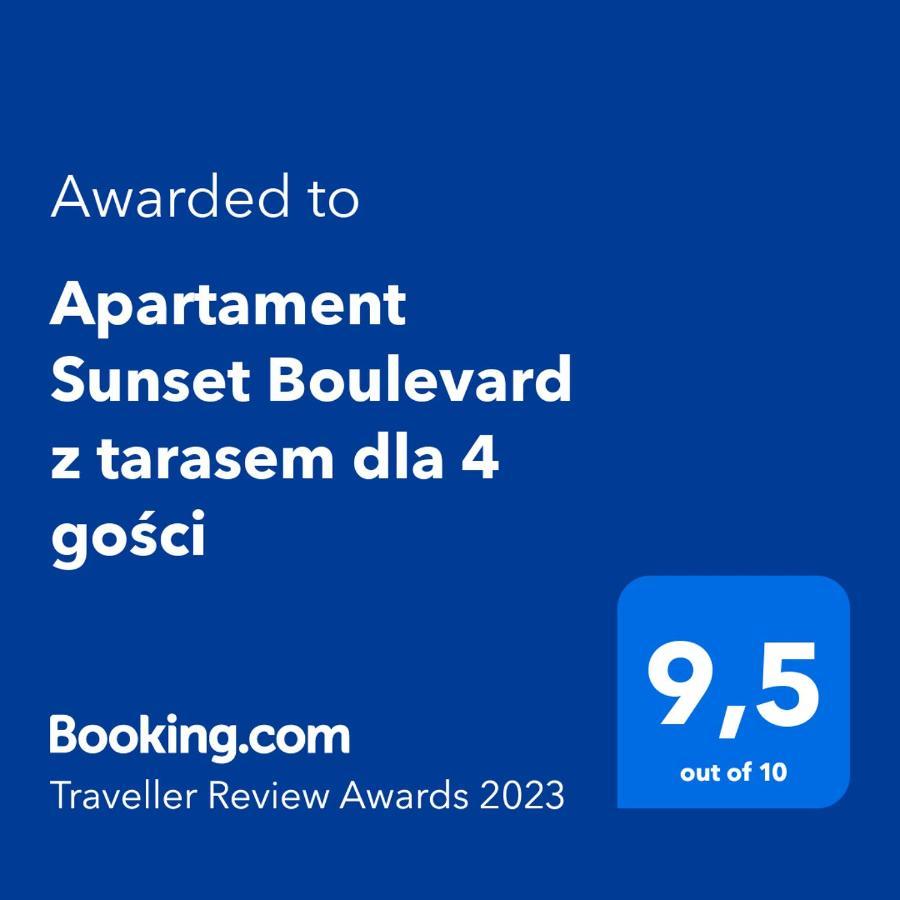 Apartament Sunset Boulevard Z Tarasem Dla 4 Gosci Gdynia Luaran gambar